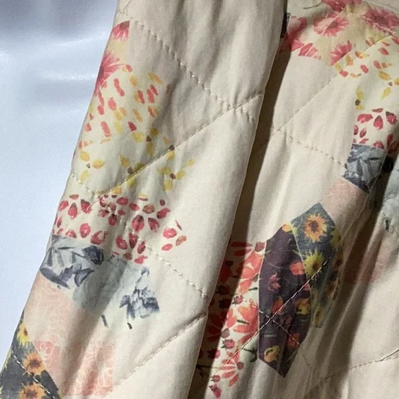 Samantha Sipos Quilted Starburst Coat - Size L